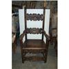 Image 1 : 19th Century Gothic Armchair #1762580