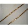 Image 1 : Estate 14K Pink Rose Gold Snake Chain Necklace #1762838