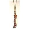 Image 1 : Georgian Snake Pendant in Diamonds #1763346