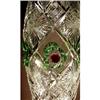 Image 1 : UNUSUAL ANTIQUE CUT GLASS VASE GL53 #1773515