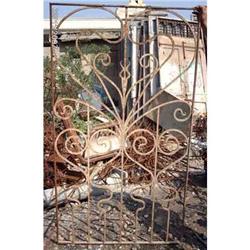 Colonial Wrought Iron Ornate Gate, No weld #1773754