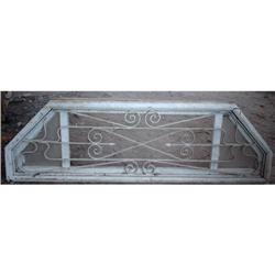 French Pine iron Door Panel Transom #1773775