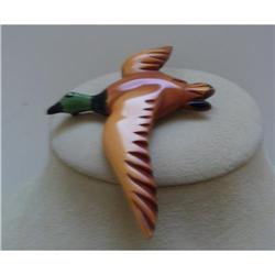 Bakelite Vintage Bird in Flight Brooch #1773829