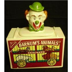 Rare Nabisco ANIMAL CRACKERS Cookie Jar #1773950