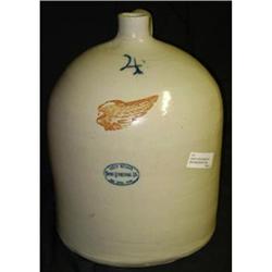 Beautiful! Red Wing 4 Gallon Beehive Jug #1773954