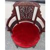 Image 1 : 19c Victorian Mahogany Carved Parlor Chair #1774169