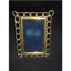 Antique English Brass Wedding Ring Frame #1774252