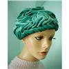Image 1 : 40 's Elegant  Sea Foam LADIES HAT  #1778212