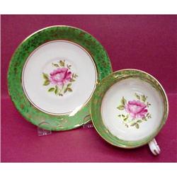 Staffordshire China Cup & Saucer  #1778262