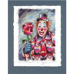 Avant-Garde's lithograph "Clown in love" #1778465