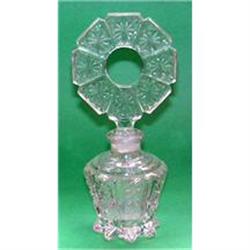 Pressed Glass Perfume Bottle Wheel Stopper #1778846