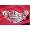 Image 1 : WATERFORD Bird FIGURINE Cut Crystal VINTAGE #1778963