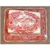 MASONS Vista  COVERED Cheese Dish -PINK- #1778972