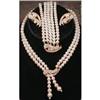 Image 1 : MARVELLA Necklace BRACELET Earings  -GREAT Set-#1778981