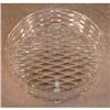 Image 1 : Diamond PATTERN Bowl CUT Glass VINTAGE #1778996