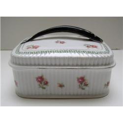 Victorian Porcelain Sardine Box #1779020