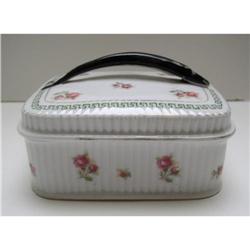 Victorian Porcelain Sardine Box #1779020