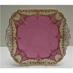 Shelley China Queen Anne Cake Plate Pattern #1779032