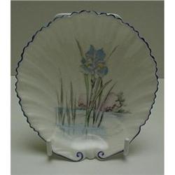 Shelley Oster Shell Plate : Floating Iris #1779036