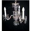Italian Chandelier Murano Crystal 3 Lights #1779073
