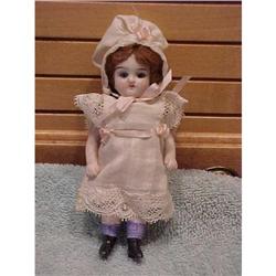 5  all bisque ,glass eyed ,jointed doll #1779119