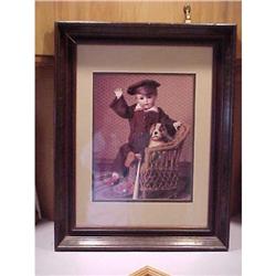 Framed print of a character doll from 1900's #1779122