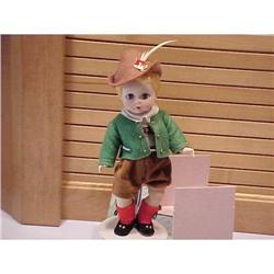 8" M.A. bent kneeTyrolean boy  doll NMIB #1779150