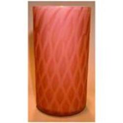 Stevens & Williams Pink Diamond Quilted Glass #1779230