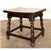 Image 1 : LOVELY OLD WORLD BARLEY TWIST JACOBEAN STOOL #1779318