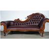 Image 1 : FRENCH VICTORIAN LIBRARY PARLOR SETTEE SOFA #1779382