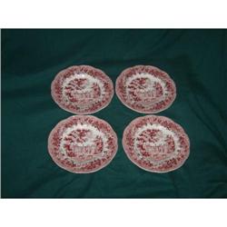 SET OF 4  ROMANTIC ENGLAND J&G MEAKIN  DESSERT #1779416