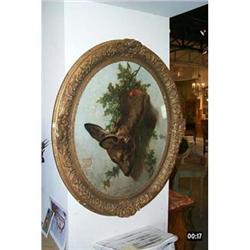 Oval Hunting Painting #1779437