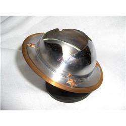 Art Deco Saturn-  Chrome , Brass & Bakelite #1779447