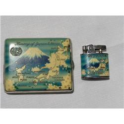 Memory of Japan & Korea  Lighter & Case #1779460