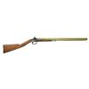 Image 1 : UNIQUE & INCREDIBLE BRASS 5 BARREL RIFLE, BY