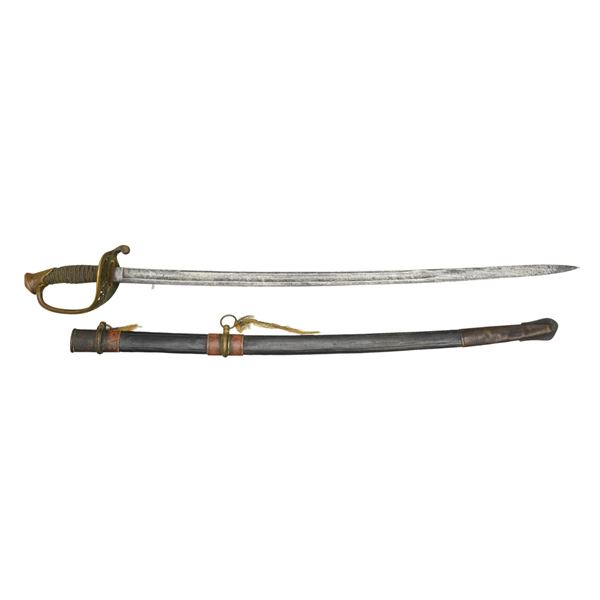 US M1850 FOOT OFFICER’S SWORD.