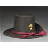 Image 1 : RARE CIVIL WAR REGULATION HARDEE HAT WITH ORDNANCE