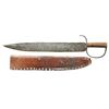 Image 2 : FINE CONFEDERATE D-GUARD BOWIE CARRIED IN WAR BY