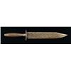Image 1 : UNIQUE ANTEBELLUM ALL METAL BOWIE.