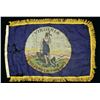 Image 1 : REUNION ERA CONFEDERATE VIRGINIA STATE SEAL FLAG.