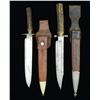 Image 1 : PAIR OF VICTORIAN ENGLISH HUNTING KNIVES.