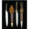 Image 2 : PAIR OF VICTORIAN ENGLISH HUNTING KNIVES.