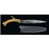 Image 2 : FINE PRIMITIVE EARLY AMERICAN KNIFE.