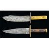 Image 2 : PAIR AMERICAN STYLE CLIP POINT BOWIES.
