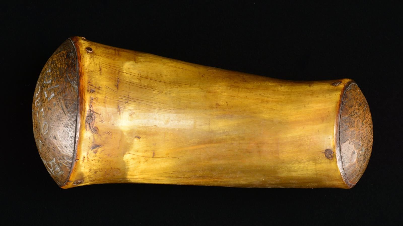 Welsh Instruments Horns 18TH CENTURY RUM HORN “PATRICK WELSH 1762.