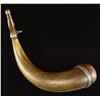Image 1 : SILVER MOUNTED “MAJ ROBERT ROGERS” POWDER HORN &