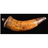 Image 2 : “JOHN BEAGLE” 1776 CARVED POWDER HORN.
