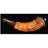 Image 3 : “JOHN BEAGLE” 1776 CARVED POWDER HORN.