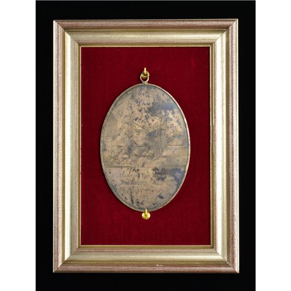 VAN BUREN PEACE MEDAL.