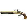 Image 6 : PAIR OF BRASS BBL. FLINTLOCK OFFICER'S PISTOLS BY